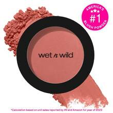 Wet N Wild Color Icon Blush, Effortless Matte Sheer Glow & Seamless Blend, Luxuriously Infused Smooth Jojoba Oil, Cruelty-Free & Vegan - Pinch Me Pink-Father's Day - 玫瑰花床 - 查看 10