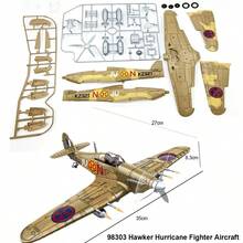 1/35比例塑膠模型組裝套件 F4U飛機積木 美國P-51 Mustang飛機 英國Spitfire飛機玩具 - 彩色 - 查看 15