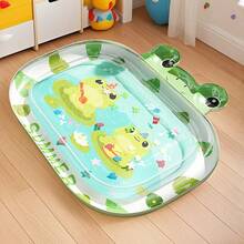 Water Play Mat For Kids, Inflatable PVC Crawling Mat, Interactive Water Mat For Early Baby Education, Water Toy For Parents And Children - S - View 2