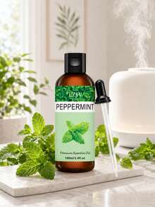 100ml/3,4oz, 30ml/1,0oz Aceite esencial de fragancia de menta, apto para difusor de aromaterapia, humidificador, jabón/vela hecha a mano, regalo ideal - aceite esencial de menta - Ver 10