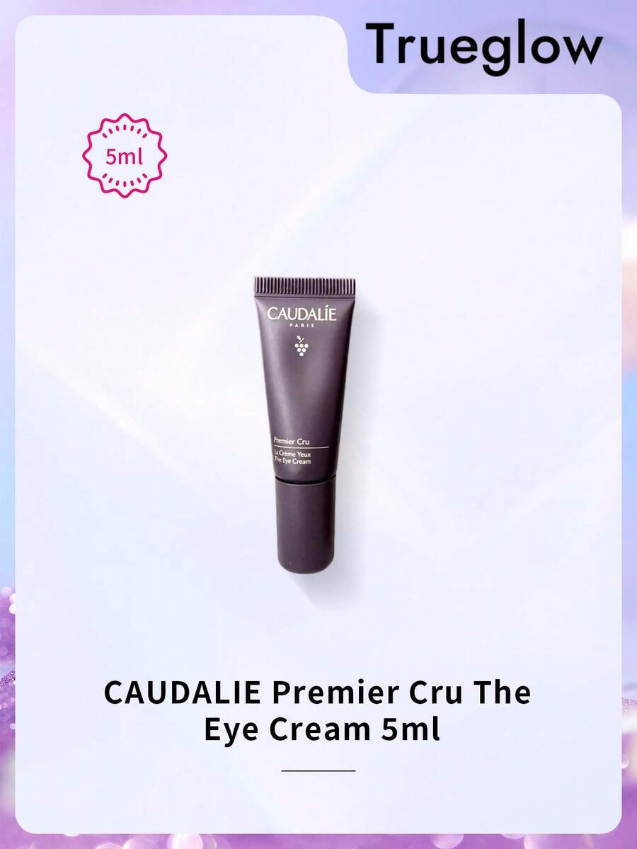 Caudalie Premier Cru 頂級眼霜 5ml 迷你試用裝 抗老保濕眼霜 撫平細紋與皺紋 淡化黑眼圈 消除浮腫 緊緻敏感眼周肌膚 奢華旅行裝 - 5ml - 查看 1