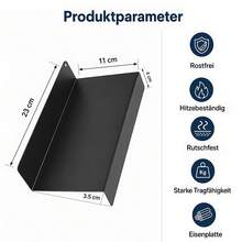 6 Stk Gewürzregal Schublade Gewürz Schubladeneinsatz Gewürz Organizer Verstellbar von 23 cm bis 46 cm, Gewürzaufbewahrung, Kücheorganizer Erweiterbares Gewürzeinsatz für Küche, Arbeitsfläche, Schrank, Regal - Übersicht 5