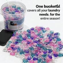 [Home Recommended]8g Floral Scent Heart-Shaped 5-In-1 Deep Cleansing + Softening & Color Protection + Freshness & Fragrance Lock, Instant Dissolving, Time-Saving & Convenient - Liquid - View 2