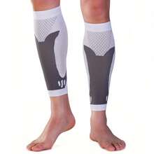 1 Pair Compression Calf Sleeves - Elastic Leg Socks, Suitable For Sports Training Wear - Multicolor - View 4