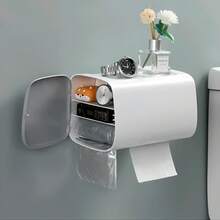 Caja de almacenamiento de pared - Blanco - Ver 1