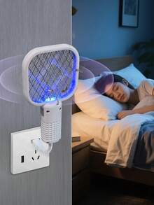 带紫外线的 USB 蚊拍，便携式灭蚊灯，适用于家庭、户外、汽车、露营、旅行、酒店 - 驱虫器 - USB - 查看 5