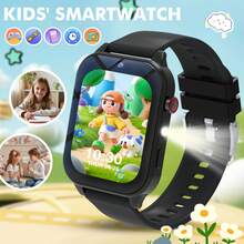 Kids Smart Game Watch With Camera, Photo Album, 18 Built-In Games, Calculator, Calendar, LED Light, Perfect Holiday Gift For Children! - Multicolor - View 2
