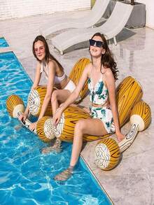 1 pieza/2pcs/4pcs Postes inflables para juego de justa acuática, palos de polo deportivos acuáticos plegables para actividades en piscina y lago - Multicolor - Ver 1