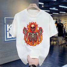 Men T-Shirts - White - View 6