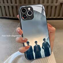 Título: Funda de moda de inspiración vintage para teléfonos, compatible con Samsung, Apple, VIVO, OPPO, , Transsion, ,  y Honor. Fabricada en TPU, ofrece protección contra golpes y caídas. Un regalo ideal para amigos y familiares. - Negro - Ver 3