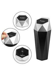 1/2/4/5/6pcs Car Trash Can With Lid - Universal Car Mini Leakproof Trash Can, Multifunctional Storage Solution, For Front And Rear Seats, Car Office Bedroom Home Accessories - Style a - View 5