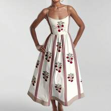 Vestido Maxi Drapado Atemporal - Silueta Refinada & Textura Fluida - rosas blancas - Ver 2