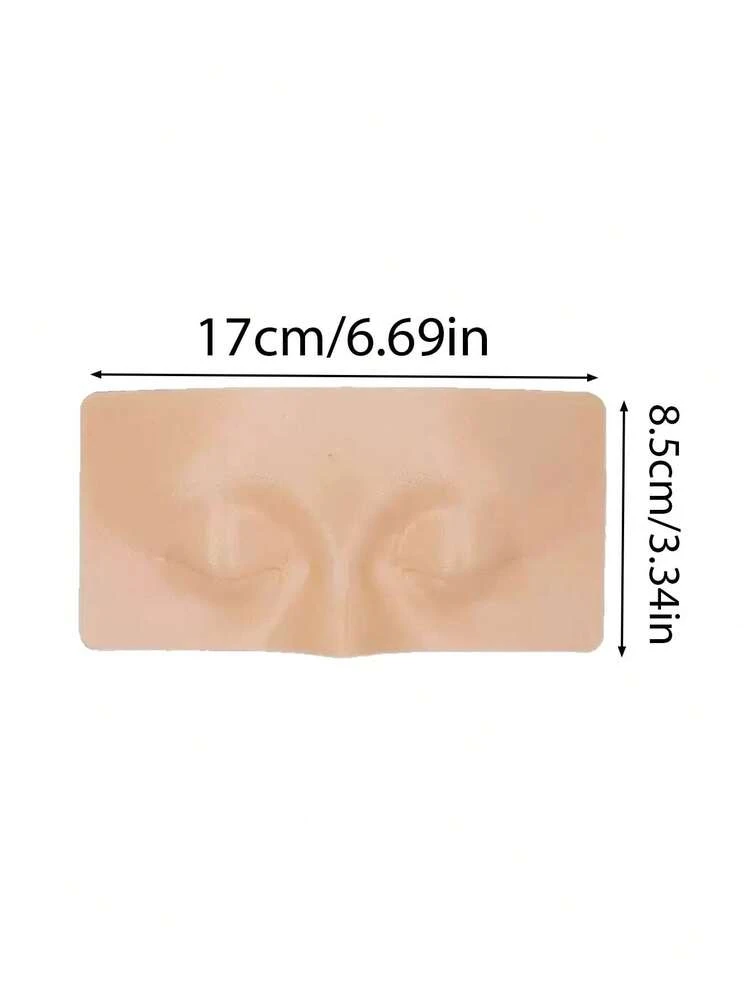 3D 矽膠眼妝練習墊，可重複使用眼影眼線紋身練習板，適合初學者化妝師 - 查看 8