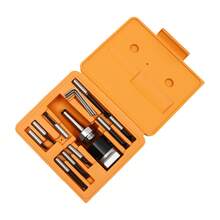 YUNRUX Drill Head Set, Milling Machine Accessories, Tool Set For Milling, Forming And Drilling Machines, Boring Head, Drilling Ranges From 0.39-4.92 Inches, For Drilling, Drilled Outer Rings, Drilled End Faces - B - 查看 1