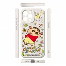 Miniso Crayon Shin-Chan Cartoon Cute Style Silicone Protective Case For IPhone 17/17 Pro/17 Pro Max/17 Air/16/16 Pro/16 Pro Max/15/15 Pro Max/14/13/15 Pro/12 Pro/16 Plus/11. Compatible With Apple Devices. - White - View 3