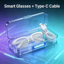 Smart Bluetooth Glasses Anti-Shake Outdoor Sports Wearable  Multifunctional Wireless Audio With Intlligent Voice Assistant - 黑色的 - 查看 6
