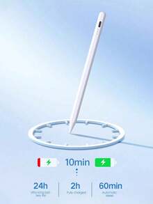 Easypie Selection 1支通用電容式觸控筆，適用於手機和平板電腦，主動式觸控電容筆，兼容 Android 和 Apple 設備，精準觸控，書寫流暢的高端電容筆（不兼容電阻式螢幕和電磁螢幕平板），適合作為送給朋友、畢業禮物、返校禮物、聖誕裝飾、情人節禮物、送給父母的禮物、萬聖節、感恩節、個性化禮物、生日禮物、新年禮物 - 查看 8
