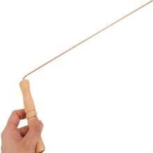 2Pcs Portable Divining Rods Set, 99.9% Copper Dowsing Rods With Wood Grip For Locating Water Treasure Hunting Tools - Bamboo Joint - View 8