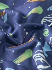 Tween Boy All-Over Print Colorblock Casual Everyday Boxer Briefs 4pcs/Pack - Multicolor - View 10