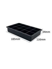 15-Cavity Liquid Ice Brick Mold With Leak-Proof Lid - Stackable, Suitable For Making Cocktails, Beverages And Chilled Drinks. Features Integrated Storage Function. High-Quality Mold Can Be Stored In The Refrigerator. Home Use Ice Brick Mold. - Multicolor - View 14