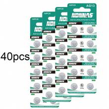 LR44 AG13 鈕扣電池 (1.5V) – 持久耐用鈕扣電池，適用於手錶、玩具、計算機和遙控器 | 相容於 SR44, 357, LR1154, L1154, A76, G13 - (KND) AG13 LR44 - 查看 9