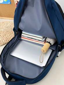 Back To School & Graduation Season Gift, Large Capacity Multi-Functional Comfortable Lightweight Travel & Commute Bag Set, Suitable For Various Occasions - Multicolor - View 8