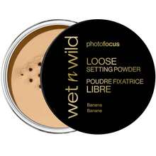 Wet N Wild Photo Focus Loose Baking Setting Powder, Highlighter Makeup, Fair To Medium & Tan Skin Tones - Translucent-Father's Day - Banana - View 1