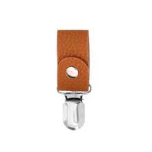 1pc Lychee Textured PU Leather Hat Clip With Glossy Metal Clamp, Secure Grip And Smooth Opening, Compact And Portable For Clipping Hats Or Hanging On Backpacks As A Fashion Accessory, Practical For Daily Use, Exquisite Gift For Outfit Enthusiasts - Multicolor - View 7