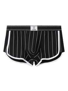 3pcs Casual Striped Men's Underwear Boxer Briefs Shorts - Multicolor - View 5