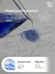 Niceday 10条装 M-XL 女士经期睡裤 超薄垫式卫生巾 透气不闷热 高吸收 防漏 适合腰围 31.5英寸-47.2英寸 适合体重 88磅-154磅 - (10pcs)M-XL(40kg-70kg) - 查看 10