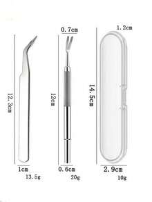 Pet Grooming Set, Pet Flea Removal Tool Kit, Practical Flea Comb Tool Kit, Washable Grooming Product, Suitable For Long-Haired And Short-Haired Dogs And Cats, Used For Flea Removal, Capturing, Cleaning And Care Of Dogs And Cats - Multicolor - View 14