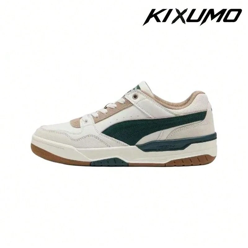 Puma Rebound Casual Series Fashion Comfortable Durable Low-Top Sneakers White Green Sneakers Men 400214-09 - 彩色 - 查看 1