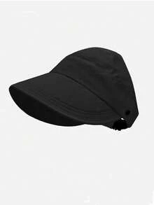 Wide Brim Thin Breathable Bucket Hat, Ponytail Compatible, Essential For Spring And Summer, Comfortable Sun Protection Travel Hat, Easy To Store, Perfect Gift For Girlfriend And Friends, Women's Accessory - Multicolor - View 6