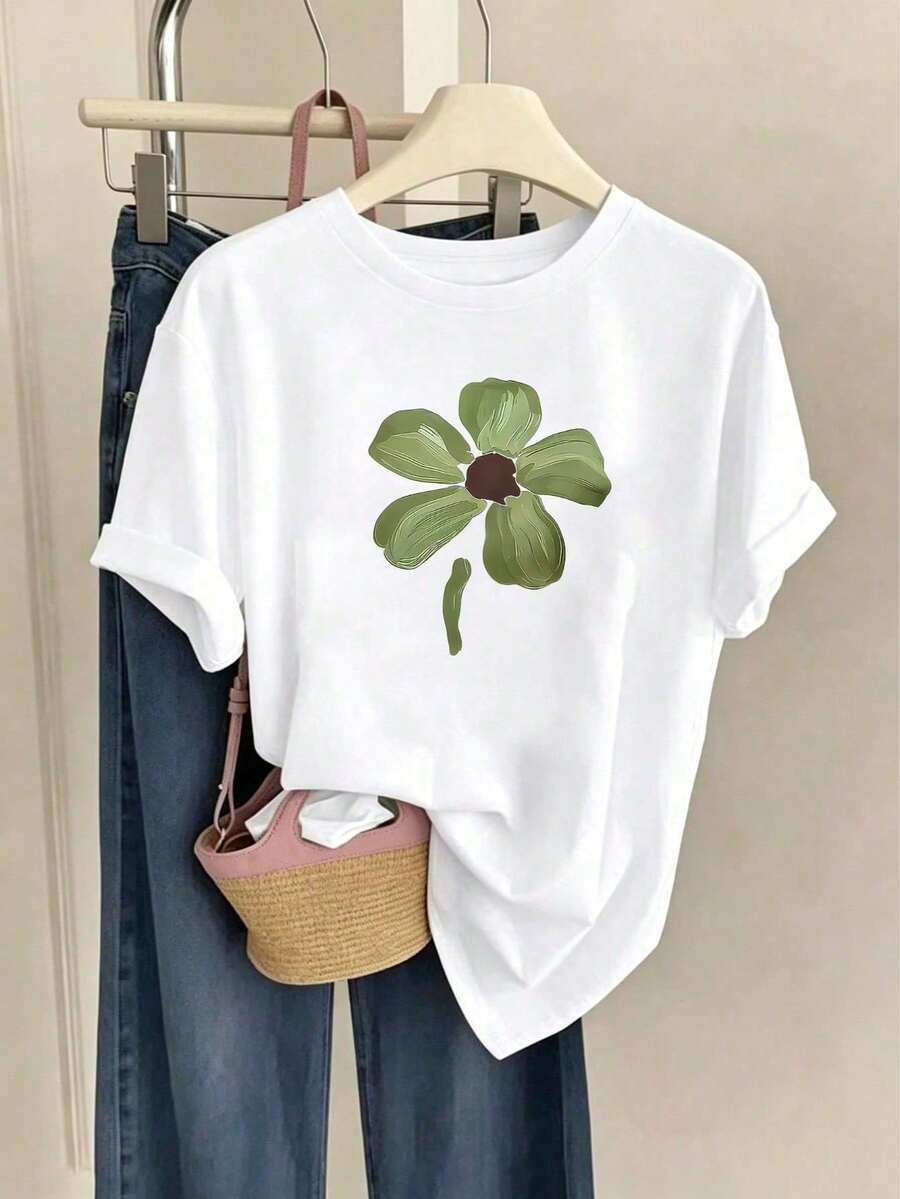 Women T-Shirts - 白色的 - 查看 1