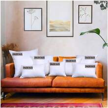4 Pack 18x18 Inch Pillow Inserts, Fluffy Polyester Filled White Cushion Inserts, Square Throw Pillow Inner For Sofa Couch Bed Chair - 18x18 Inches (45x45cm) - View 7