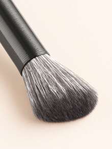ronshadow 1pc Angled Nose Contour Brush, Beginner Eye Shadow Blending Brush, Multi-Functional Face Contouring Nose Contour Eye Shadow Makeup Tool - Black - View 5
