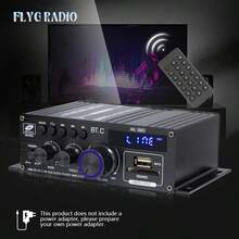 AK380 RV Stereo Amplifier 2-Channel 12V Car Audio Power Amplifier, Designed For RVs And Campers, Stable Output For Long Trips, Compact Metal Housing, Clear Sound Quality For RV Living Space, Travel And Outdoor Driving (Battery Not Included) - Black - View 13