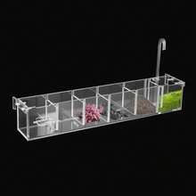 45 X 7 X 8 Cm 6 Mesh Acrylic Clear Aquarium Fish Tank External Suspension Filter - default - View 3