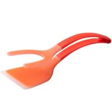 1 pieza Utensilio de cocina de silicona antideslizante 2 en 1, puede saltear o sujetar alimentos, un gran ayudante para la cocina. Herramientas de cocina disponibles en múltiples colores, adecuado para uso en el hogar, la cocina y el camping, no daña los utensilios de cocina - Multicolor - Ver 7