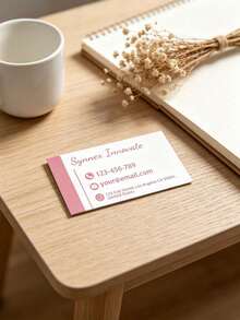 Personalized Custom Business Cards, Personalized Customization, Company Information, Modern Elegant Business Cards, Workplace Essential, Company Essential - Multicolor - View 2