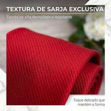 A Matte Twill Tie, A Versatile Tie Suitable For Work, Interviews, And Weddings. - 紅色 - 查看 3