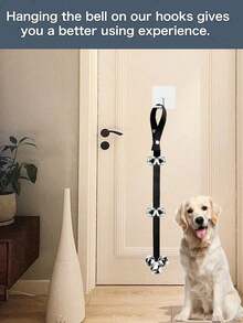 Dog Doorbell High-Quality Toilet Training Bell Adjustable Doorbell Puppy Toilet Training Easy To Use - 7 Extra Large High Volume 1.4 Doorbell - Multicolor - View 6