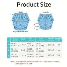 1pc Reusable Leak-Proof Pants - Washable Diaper Cover, Available In Various Colors (Gray, Blue, Black, Purple), Easy To Put On And Take Off - View 3