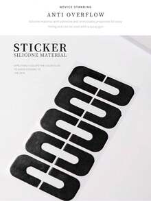 30/50pcs U-Shaped Nail Protection Patches Odorless Latex Nail Protectors, Anti-Stain Nail Art, Painting And Printing - Flexible Nail Art Tool, Professional Nail Art Accessory, Easy To Use U-Shaped Design - Multicolor - View 8