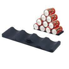 1/2 Packs Foldable Silicone Wine Stacker Set, Beer Can Rack Wine Bottle Holders Bottle Stacking Mat Wine Holder Holder Rack To Stack Bottles, Cans, Beer, Soda - Multicolor - View 12