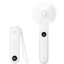 Kipas Genggam Portabel Sweetfull, Layar Digital / 3 Kecepatan yang Dapat Diatur / 1500mAh / Dapat Diisi Ulang USB / Dengan Tali dan Lampu / Mudah Disimpan / Kipas Mini Lipat, Cocok untuk Olahraga Luar Ruangan, Berkemah, Kantor, Kamar Tidur, dan Ruang Belajar - Dapat dilipat - View 17