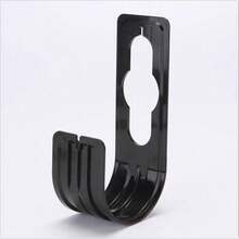 1pc Garden Hose Hook, Plastic Wall Mounted Water Pipe Hanger Support Bracket Home Supplies (Plastic) - One Size - View 8