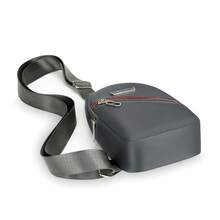 Bolso de pecho con múltiples compartimentos y cremallera con diseño de correa de hombro ajustable, un bolso bandolera para almacenamiento de uso diario - Multicolor - Ver 5