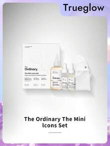 The Ordinary Mini Icons 迷你保養套組 菸鹼醯胺+鋅 透明質酸+B5 乙醇酸化妝水 溫和去角質 亮白 平衡油脂 旅行入門組 附可重複使用棉片 - Hyaluronic Acid B5+ Niacinamide Serum + Glycolic Acid Toner - 查看 1