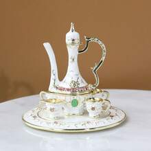 SIQIZHOU 1個奢華琺瑯水鑽鑲嵌小酒瓶首飾盒 手工飾品 戒指耳環收納 翻蓋防塵 禮品 水鑽鑲嵌小酒瓶裝飾手工首飾盒 俄式收納盒 創意小禮物 - 彩色 - 查看 12